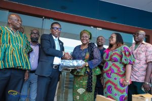 GIFEC Present Laptops and ICT Equipment to Boost Operations of Seven (7) National Institutions